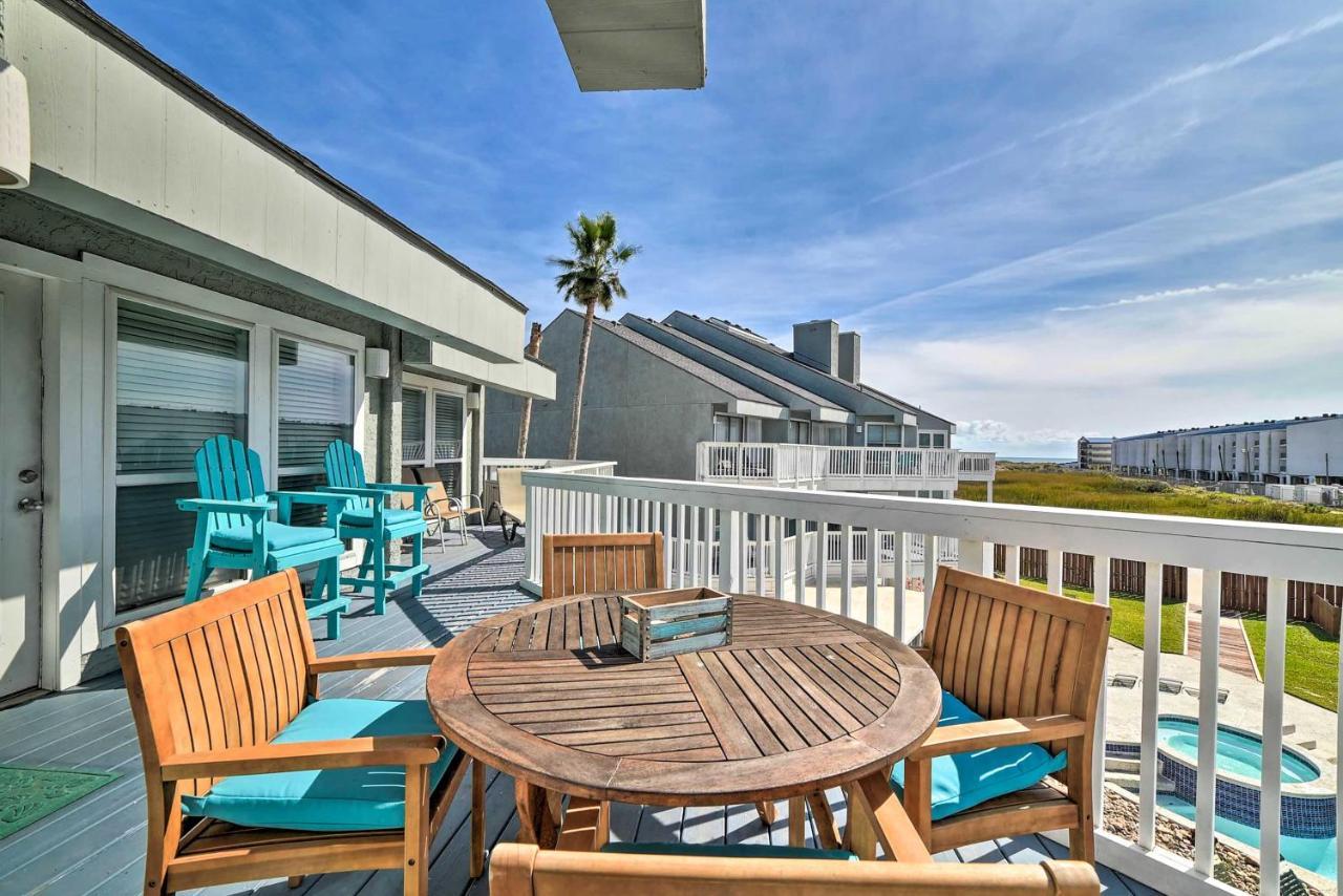 Mustang Beach Port Aransas Condo With Outdoor Pool - Pets Welcome! מראה חיצוני תמונה
